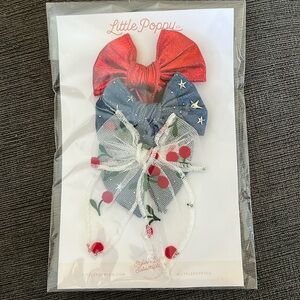 Little Poppy Co Cherry clip set